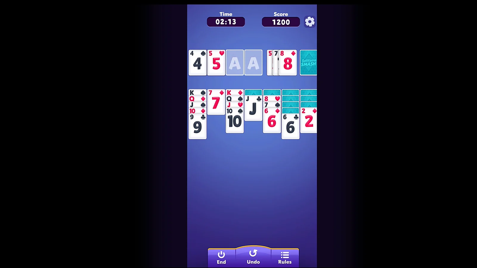 Solitaire Smash - Best for Squeezing Earnings Into 5-Minute Gaps
