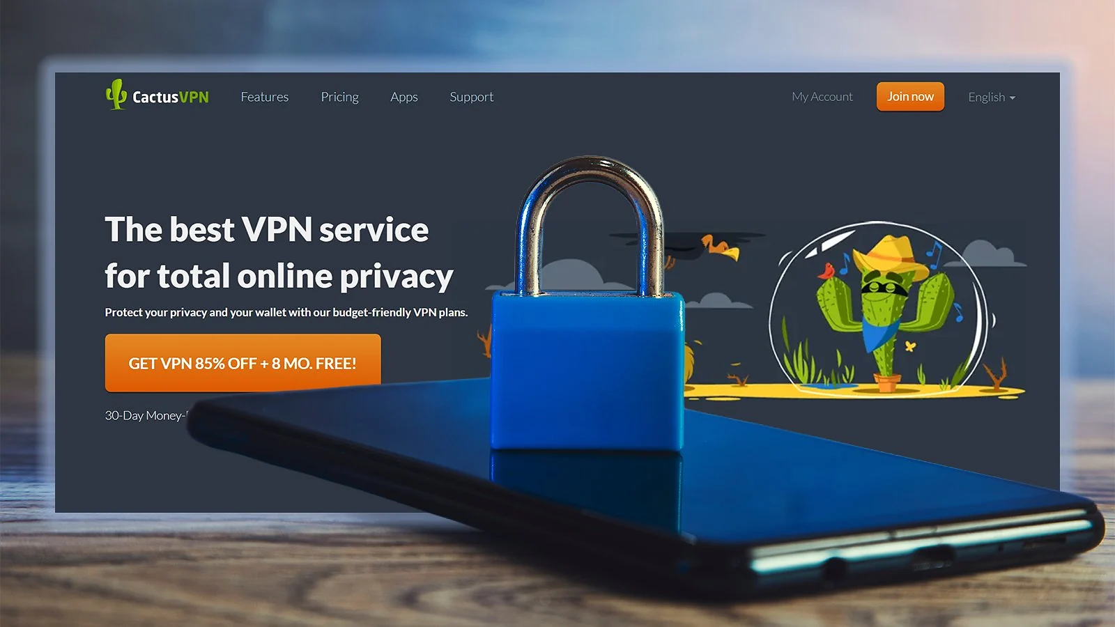 CactusVPN  - The Best Privacy-Focused VPN for Streaming