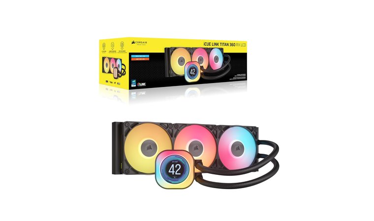 Corsair iCUE Link Titan 360 RX - Best Liquid CPU Cooler