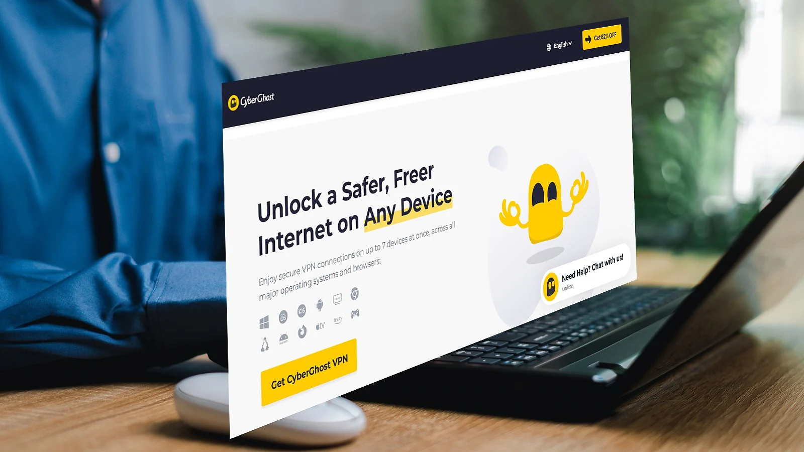 CyberGhost VPN - Best User-Friendly Cybersecurity VPN
