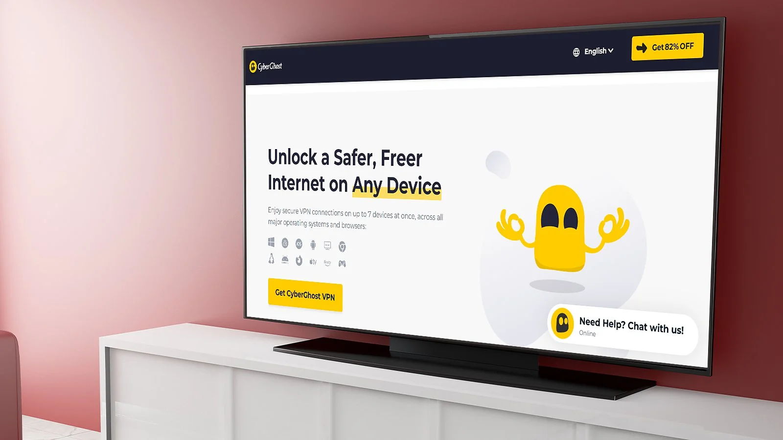 CyberGhost VPN - Reliable VPN for BBC iPlayer
