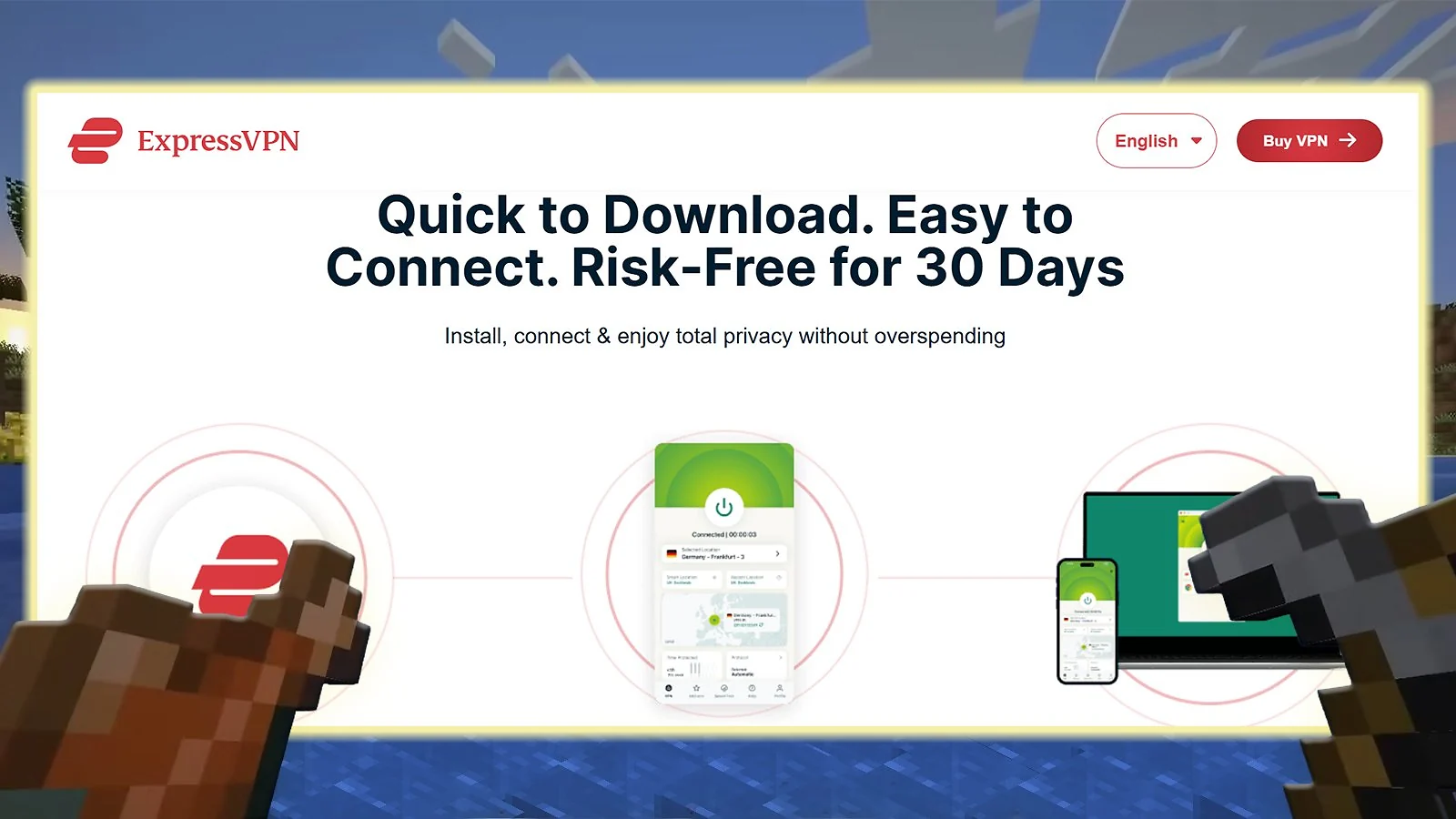 ExpressVPN - Best for Ease of Use and Powerful Performance