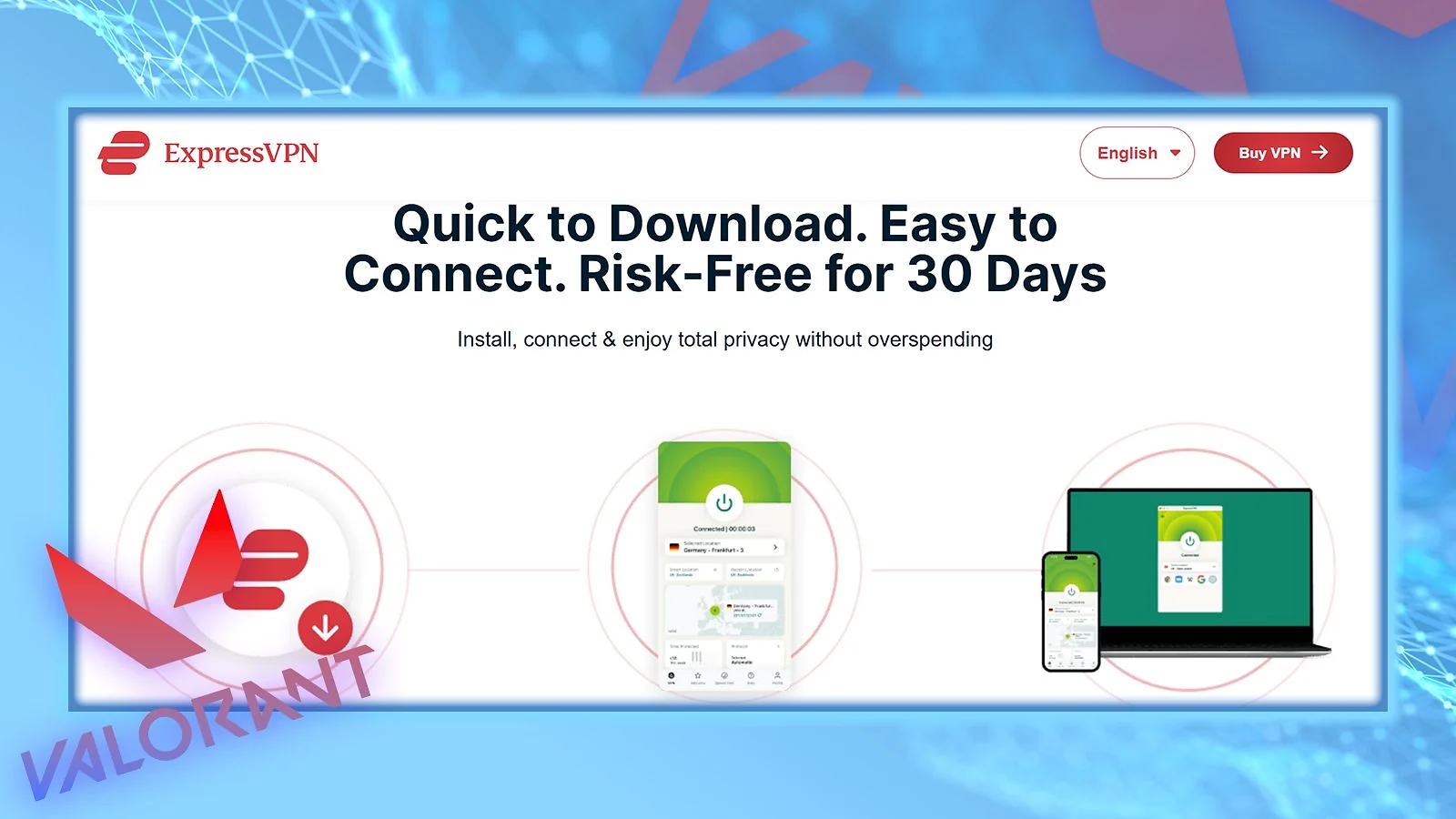 ExpressVPN - Best for Low Latency and Simple Setup