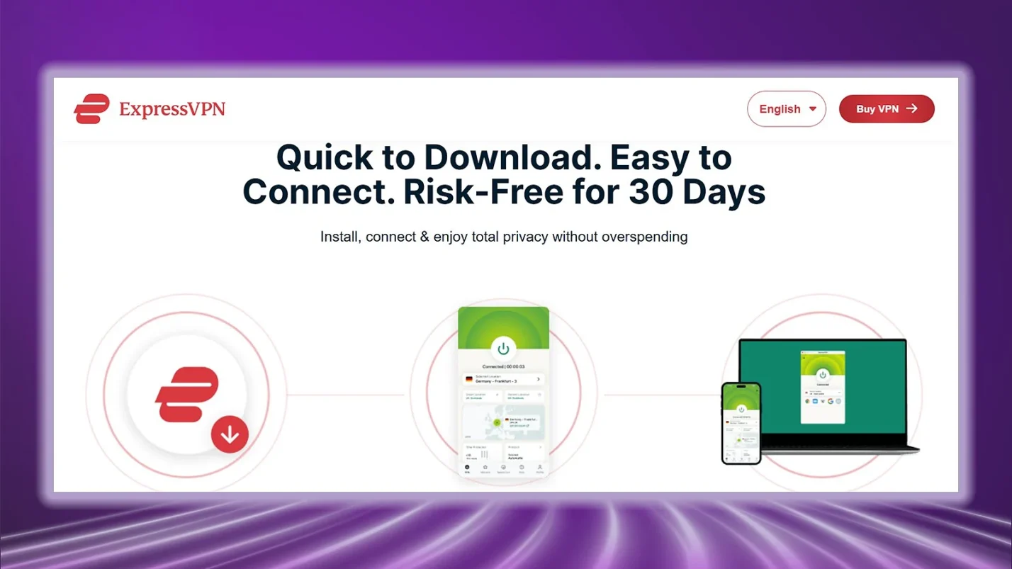 ExpressVPN - Best No-Lag VPN With Consistent Pings