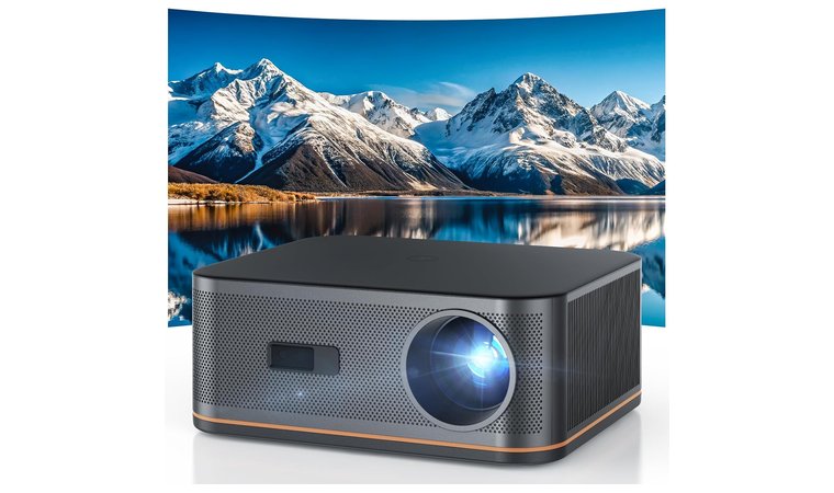 HAPPRUN 4K Full HD WiFi/Bluetooth - Best Budget Projector for Home Theater