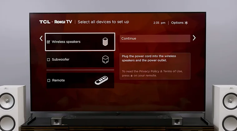 Process of connecting a soundbar to a TV via Bluetooth