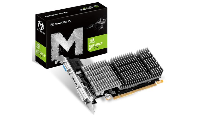 maxsun GeForce GT 710 - Best Fanless Low Profile GPU