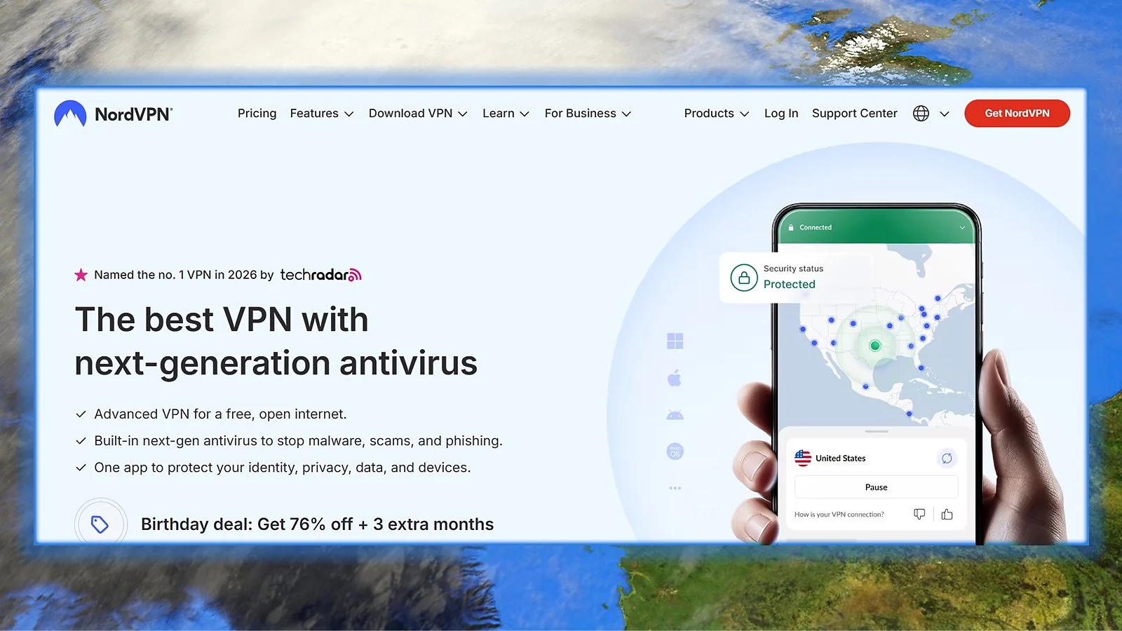 NordVPN - Best for Wide UK Server Coverage, Speed, and Security