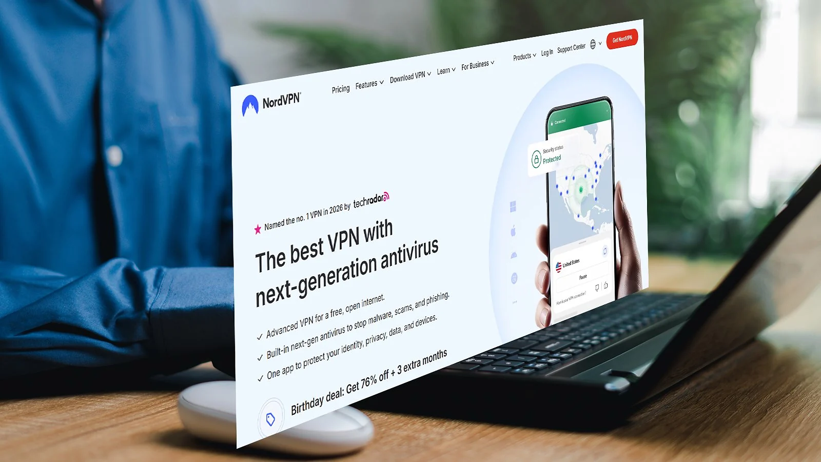 NordVPN - Best Overall VPN for Cybersecurity Needs