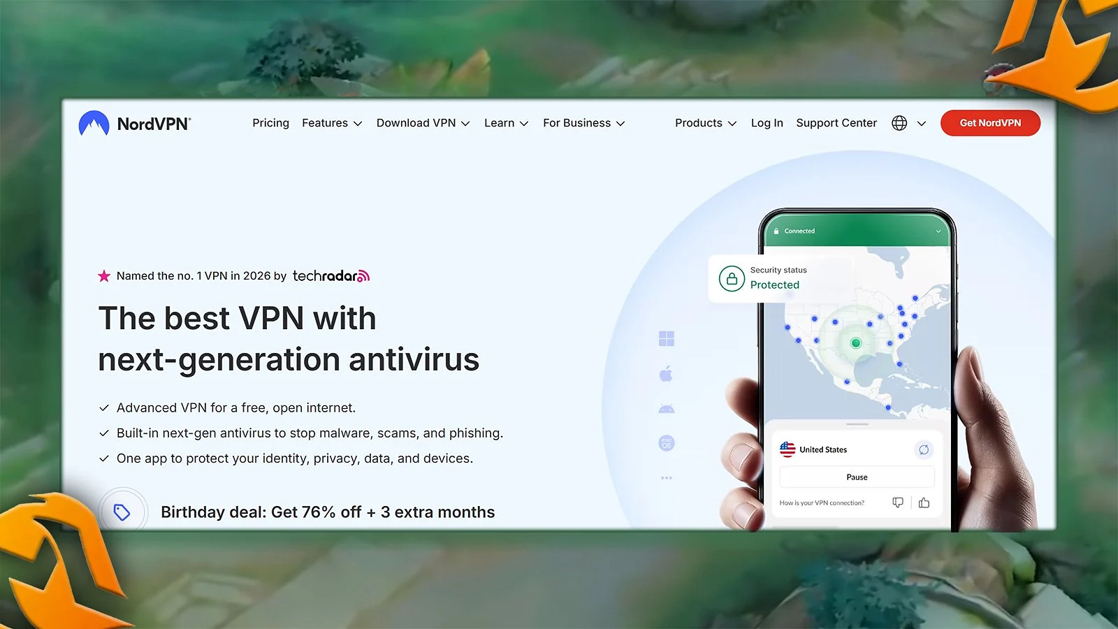 NordVPN - Best Overall VPN for Mobile Legends