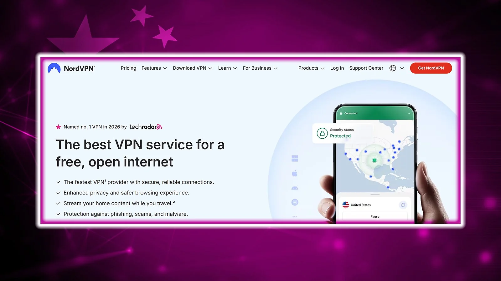 NordVPN - Overall Best VPN for China