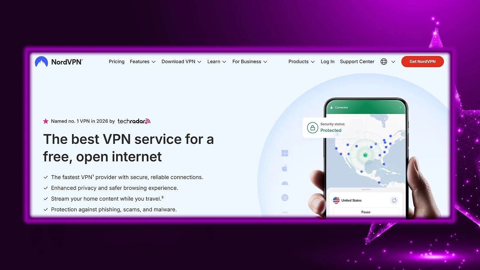 NordVPN - La mejor VPN en general