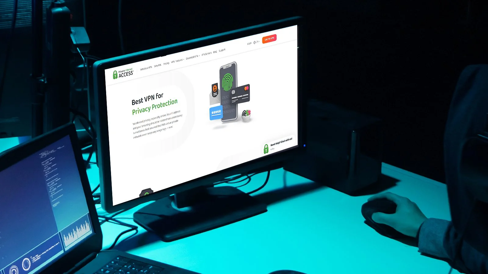 Private Internet Access - Best for Largest Server Network Against DDoS