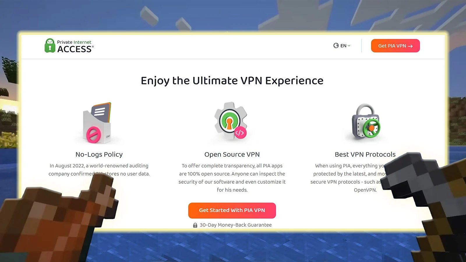 Private Internet Access - Best for Unlimited Simultaneous Connections
