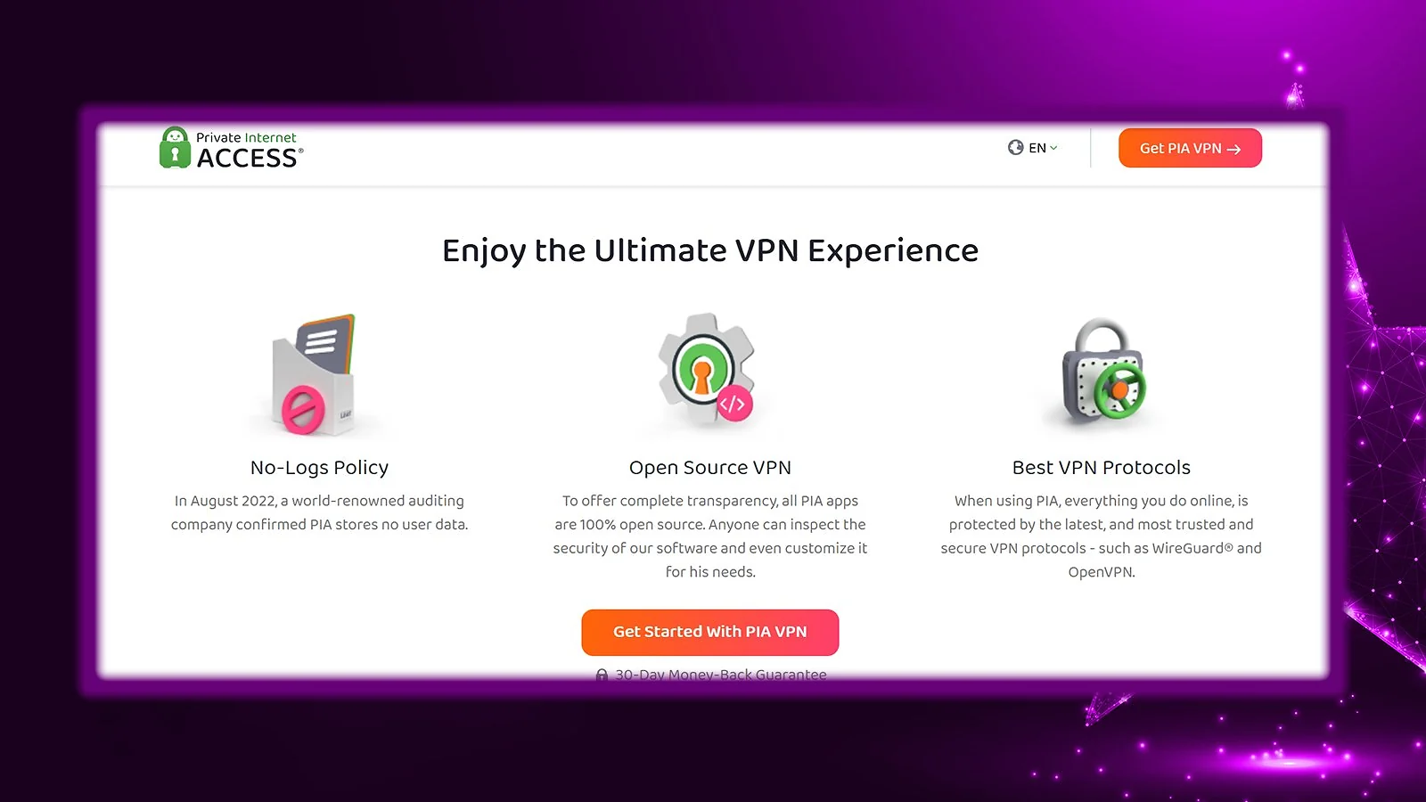 Acceso privado a Internet (PIA) - Best VPN for Torrenting
