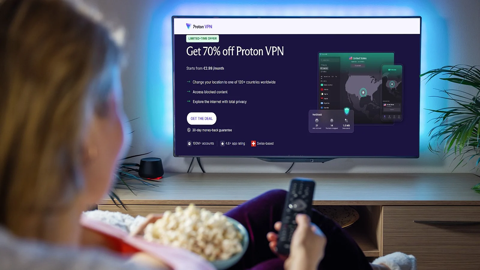 Proton VPN - Best Privacy-Focused Netflix VPN UK