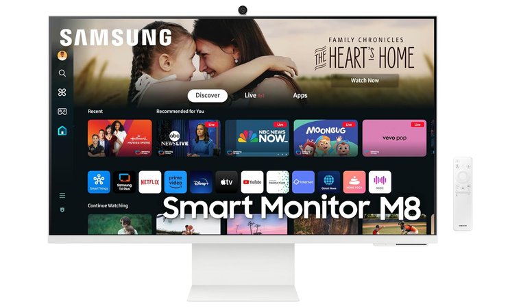 SAMSUNG 32-Inch M8 (M80D) Series - Best Smart Monitor for Mac & Streaming