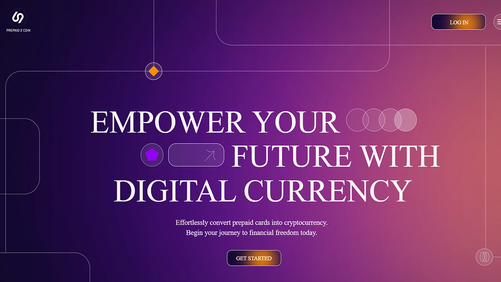 Prepaid2Coin website