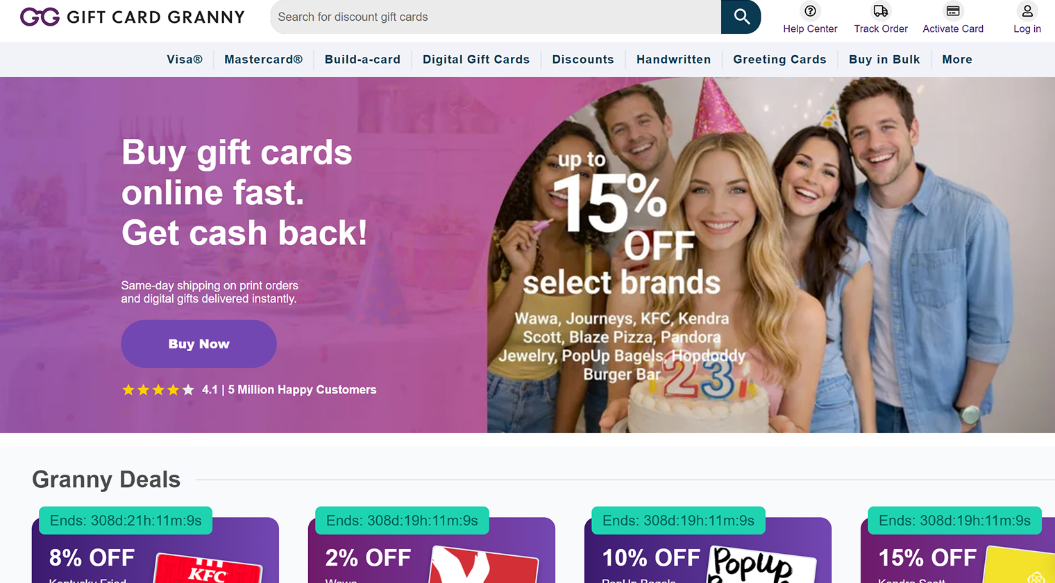 GiftCardGranny - Best for Comparing Offers