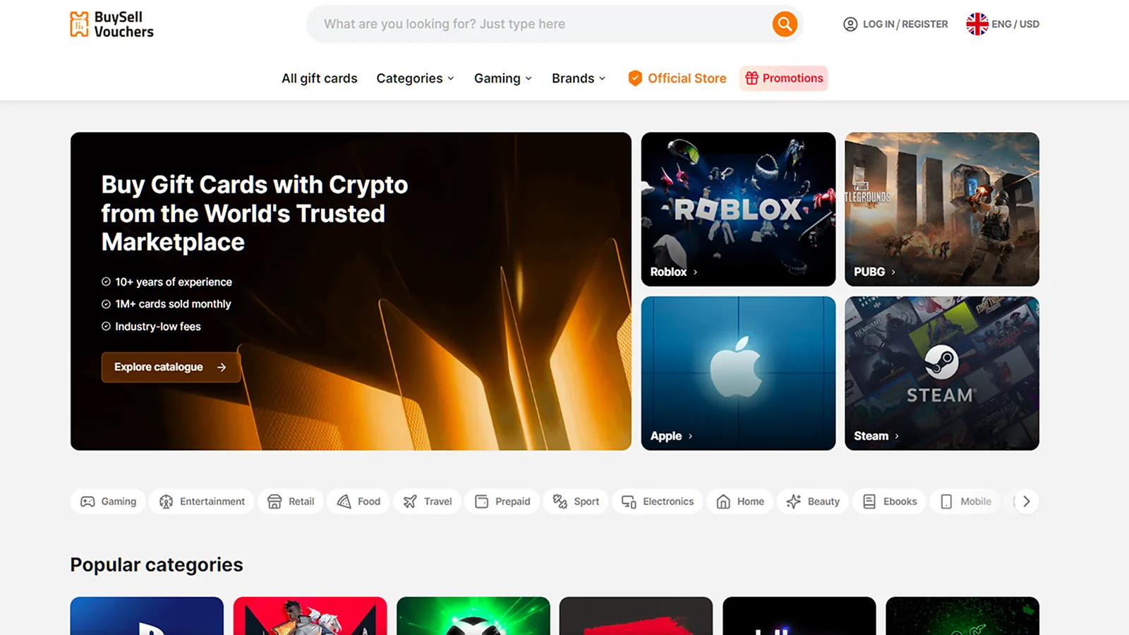 BuySellVouchers - Best for International Sellers & Global Payouts
