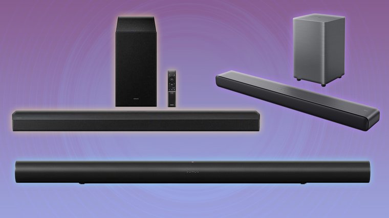 Sonos Arc Ultra,  TCL S55H and Samsung B-Series HW-B750F soundbars.