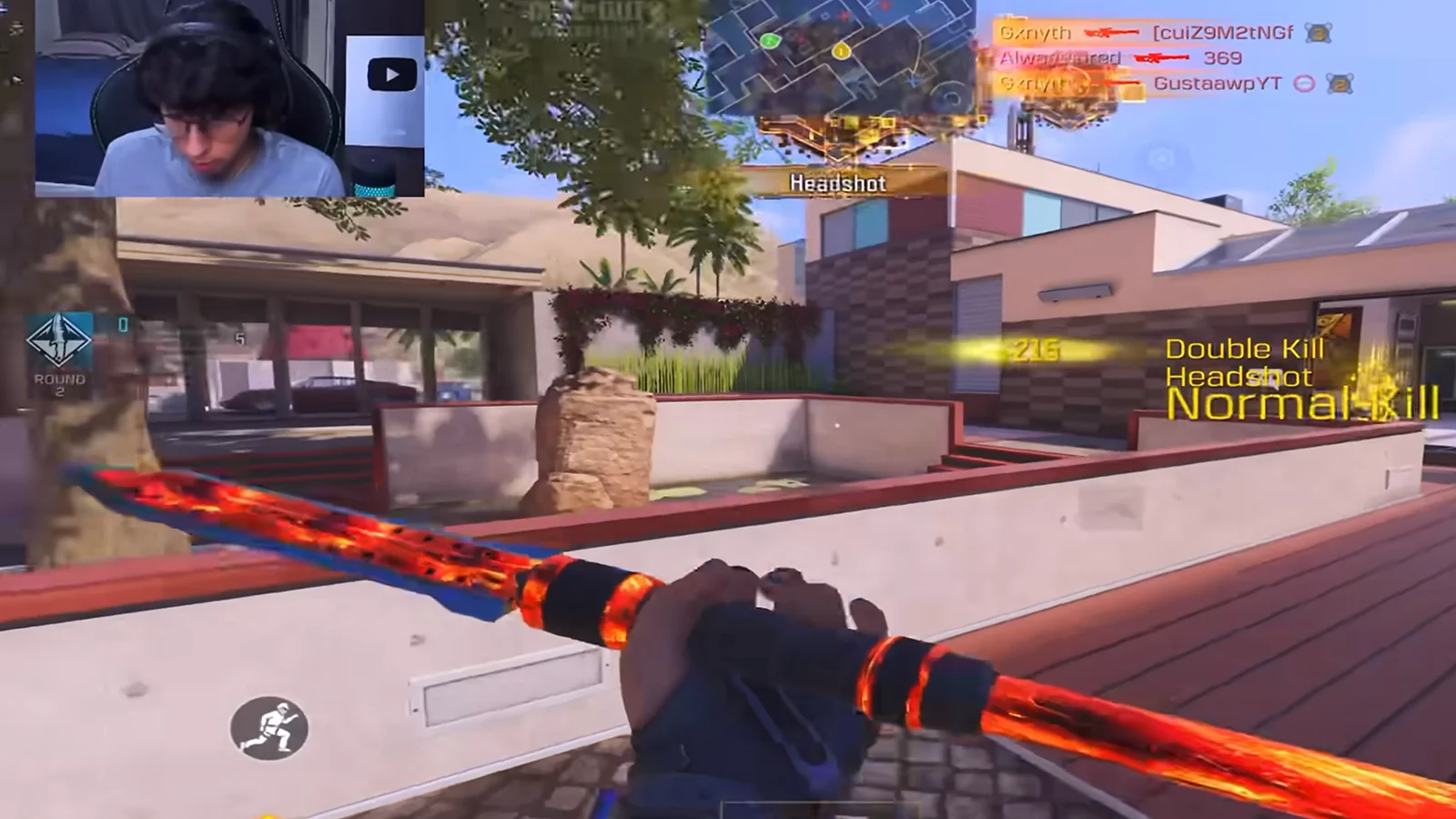 CoD Mobile streaming