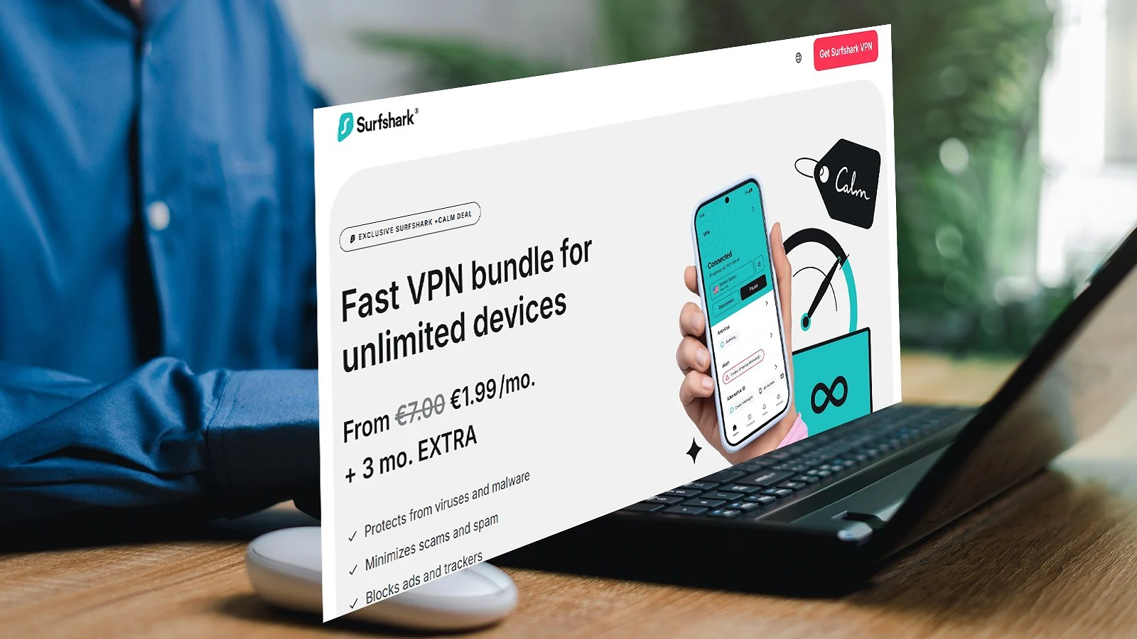 Surfshark - Best Budget Cybersecurity VPN
