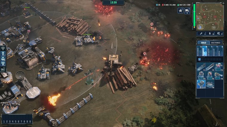 Tempest Rising big battle.