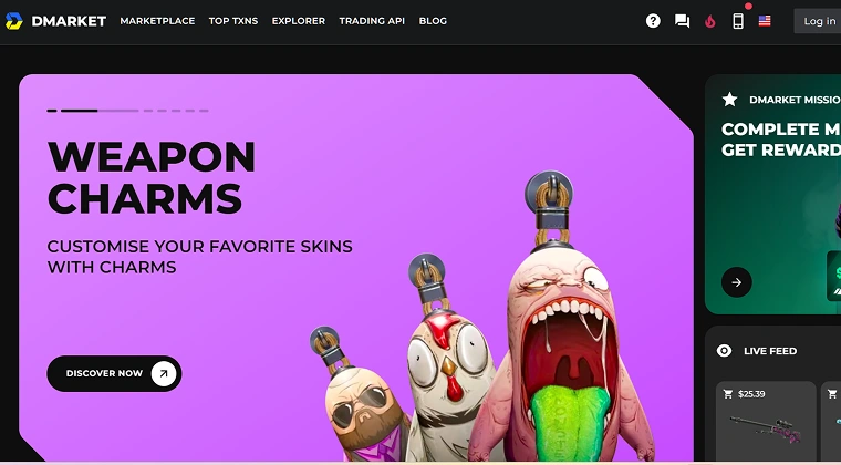 Dmarket - Best for CS2/Dota 2 Sellers