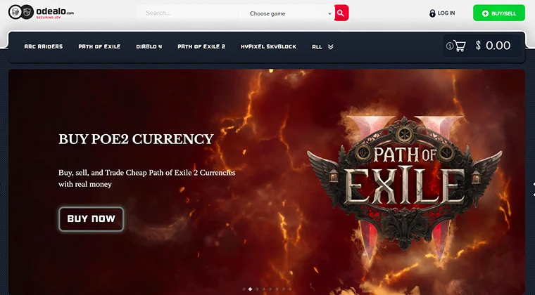 Odealo -Best for PC MMORPG Sellers