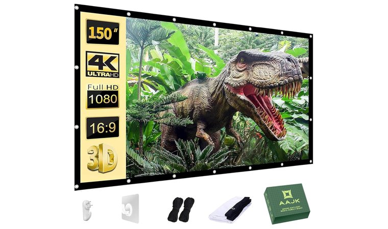 AAJK Projector Screen - Best Budget Projector Screen