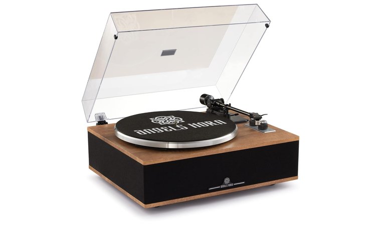 ANGELS HORN H019 - Best Bluetooth Turntable with Built-In Phono Preamp