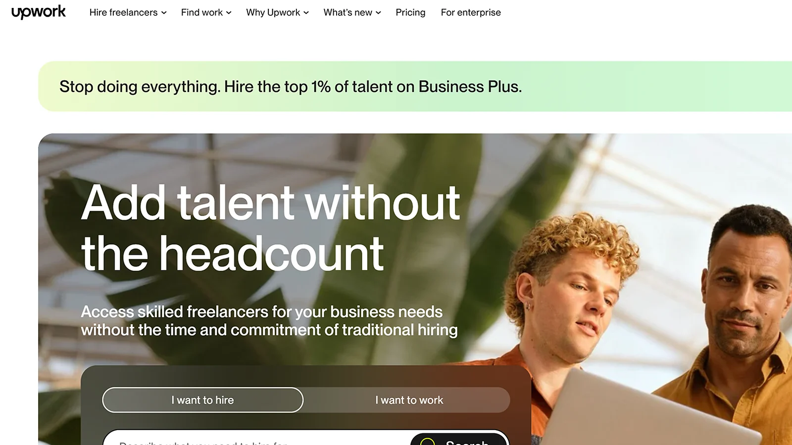 Upwork - Best for Professional Freelancers