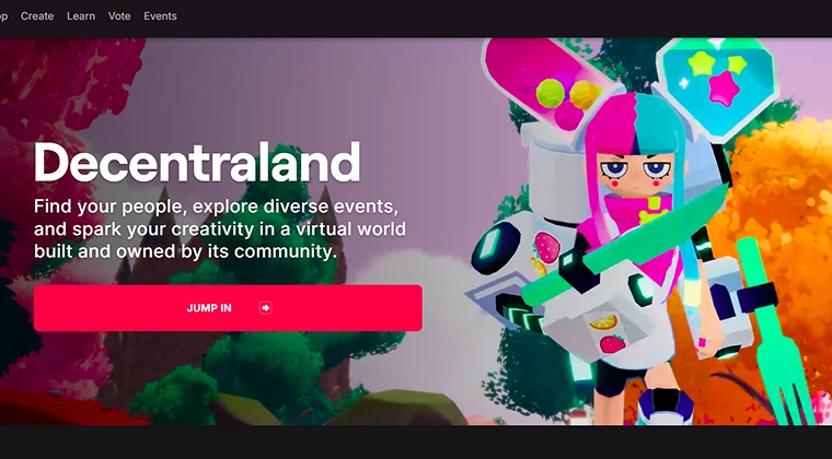 Decentraland website