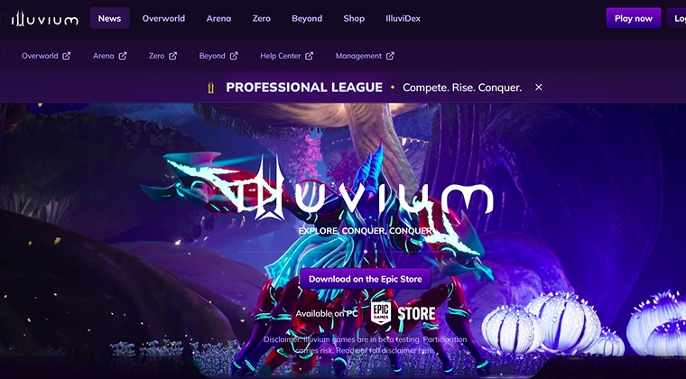 Illuvium website