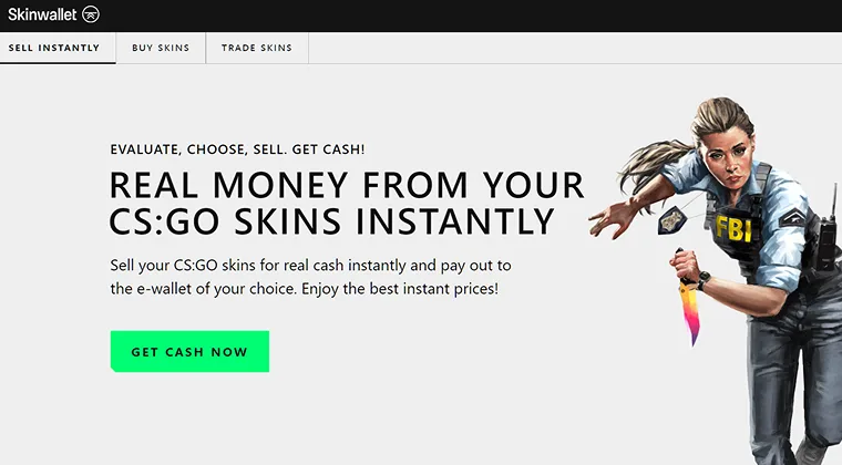 SkinWallet – Best for Simple Withdrawals