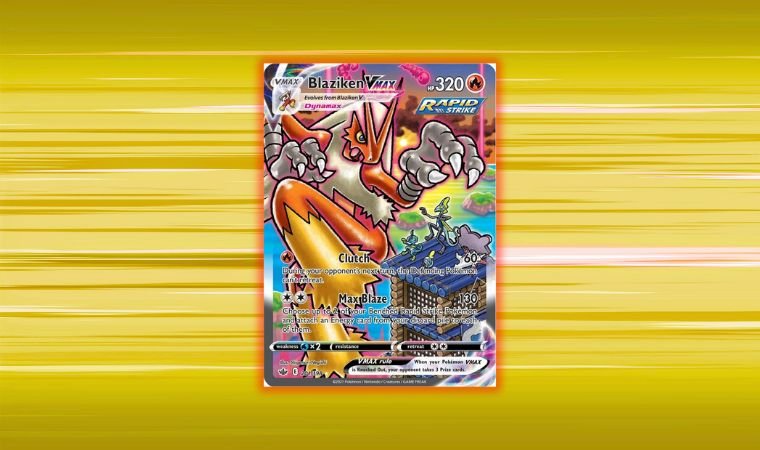 Blaziken VMAX - Alt Art / Chilling Reign