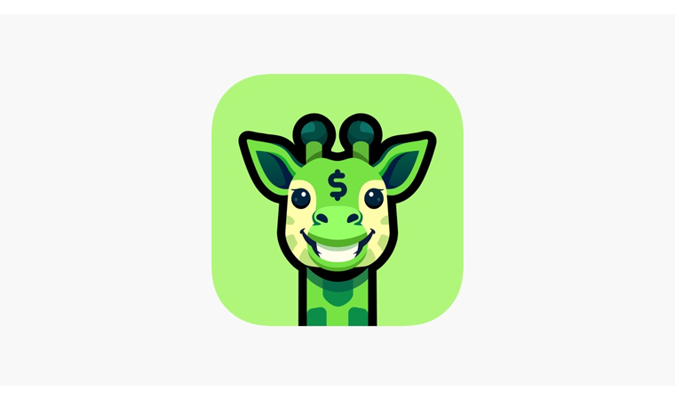 Green Cash Giraffe logo on a white background.