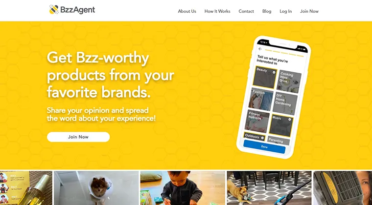BzzAgent website
