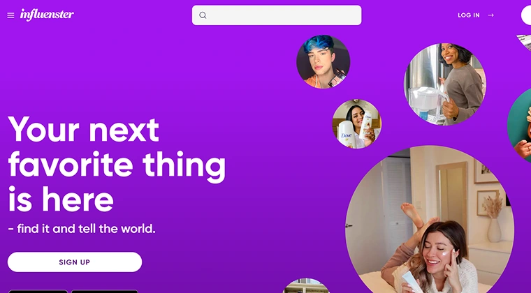 Influenster website