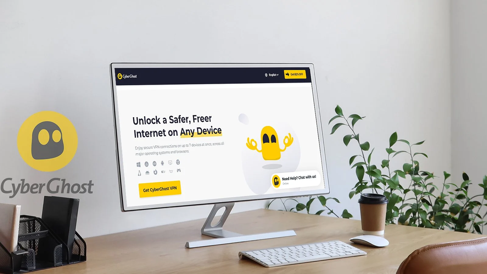 CyberGhost VPN - Best Torrenting VPN for Beginners