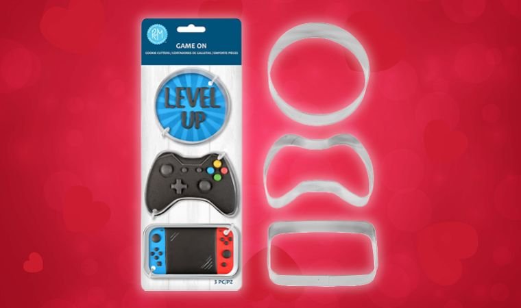 Gaming-Themed Cookie Cutters - Best for Baking Together