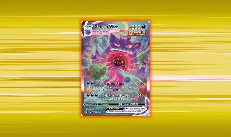 Gengar VMAX - Alt Art / Fusion Strike