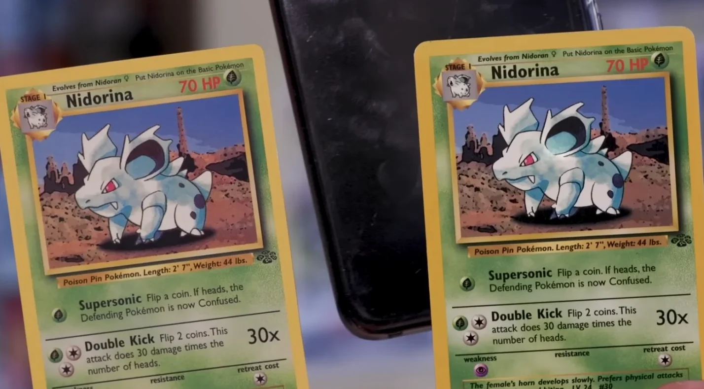 2 Pokemon cards