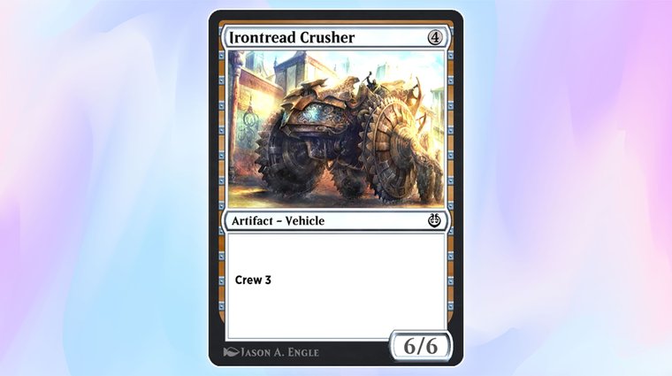 Vehicle Card Irontread Crusher