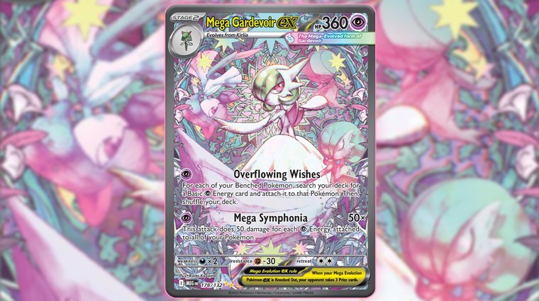 Mega Gardevoir EX Mega Evolution Card