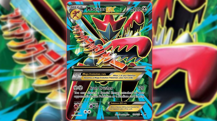 Mega Scizor EX Mega Evolution Card