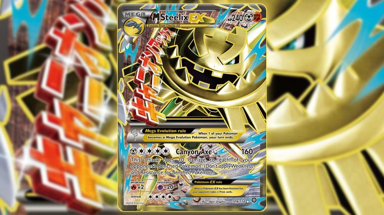 Mega Steelix EX Mega Evolution Card