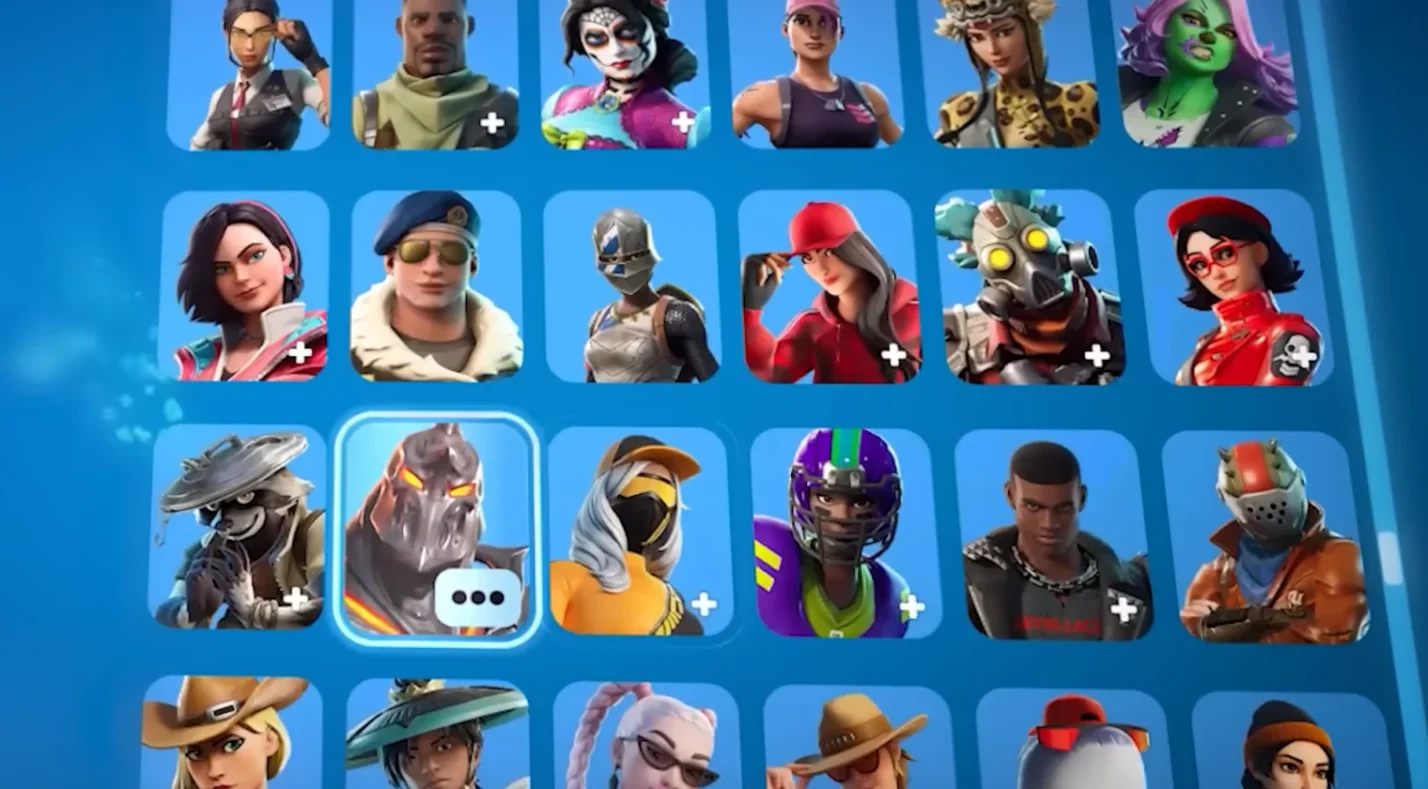 Screenshot from Fortnite account