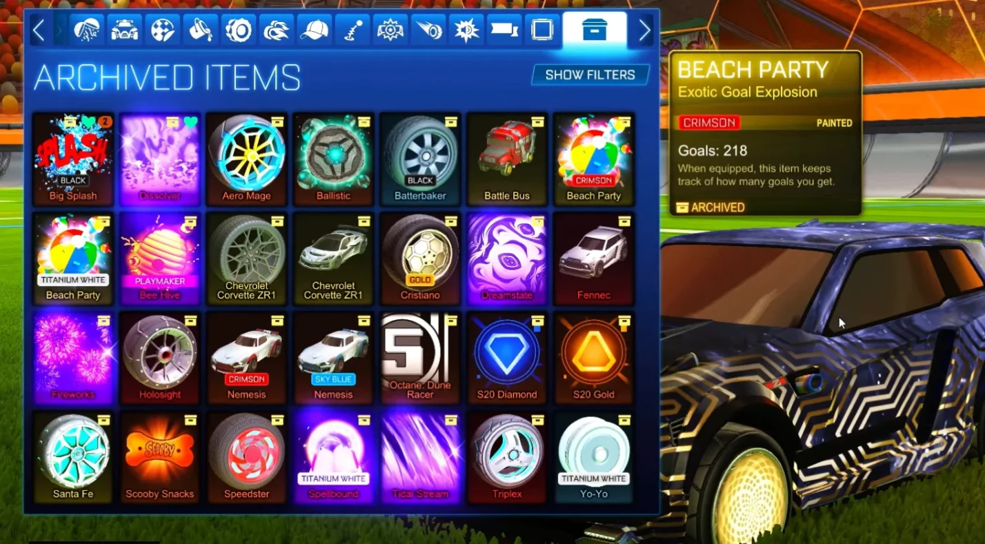 Archived RL items